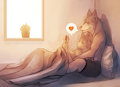 cuddling - gift - by Dodu