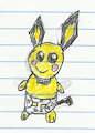 lili the pichu by cremep0pz