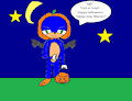 Halloween gift Sonic goes Trick or Treat! by MarnicIoso