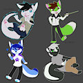 Chibi commissions - Batch 1