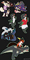 Chibi commissions - Batch 2