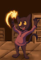 Momo the cat by randolfsparks