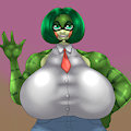 Angelica Biggs Bust by LurkingTyger
