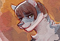 Watercolour Headshot Example