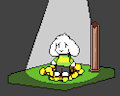 Asriel Pixel art by Nikowari