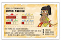 Towergirls Lamia Archer Character card by Sewlde