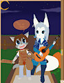 $ A Fighter and his Bard! by OOOeyGoooey