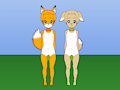 Bosky and Gipsi as Adam and Eve