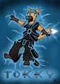 Tokky the Telekinetic Hyox (Conbadge)
