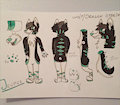 Dragon/wolf Jevpee sheet by Jevpee