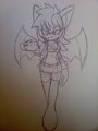 Eira the Vampire bat for OmegaZ SKETCH