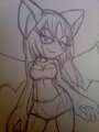 Venus the Vampirebat for OmegaZ SKETCH CLOSE UP