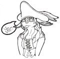 Giant Pirate Hat-Inks 
