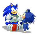 Sonic and Mabel  by sssonic2