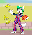YOU SLIP AND SLIDE ON THIS BANANA PEEL