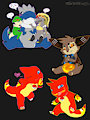 Chibi commissions - Batch 3