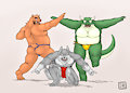 Loincloth beastmen sentai [Fundoger]
