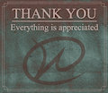 Appreciation