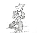 Sketch commission 3 by SonadowLelile