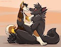 Werewolf boyfriend by WinterSnoWolf