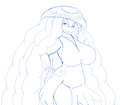 Opal the Jellyfish by ChaosSabre