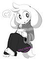 Asriel by Midnightkinkykitsune