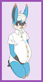 :COM: Embarrassed bun by ZeroHym