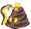 Coils and Hypnosis: Kaa and Bart Simpson