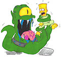 Bart Simpson: Space Alien Vore