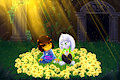 Frisk_Asriel_my best friend by NightAngelTDC