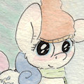 Bon Bon in the Snow by slightlyshade