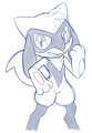 Sketch Request: Shadz by ZenDragonWolf12