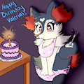 Happy Birthday, Spazzykins (Valerius)! by LadyNightosphere