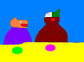 El santo 14 farts at thanksgiving by Foxnz