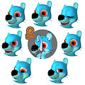 Libuse 3D face rig