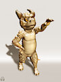 Scaly Lizard Sculpt