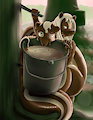 Skunk Dunked -- Rubber Skunk Transformation