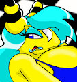 amy mega ampharos sexy rearview workout 2 by redmagejacob