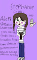 Stephanie (cry baby) by isidoragames25