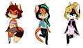 [OPEN] Fall Anthro/Sonic Adoptables (3,3)