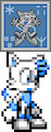 Antoni Kates AKA Arctic the Fox Character Sheet by LockedDoor