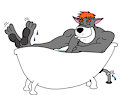Dumptruck's Bath by JaneMJ