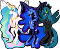 MLP Large Alicorn Bookmarks