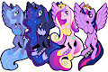 MLP Small Alicorn Bookmarks