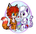 sharing milkshakes by stormlust