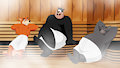 Villains in the Sauna