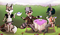 Tea party (YCH)