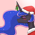 A kiss under the mistletoe event! by lumineko