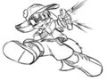 Klonoa Kid Theo by BunnyFoxTheo