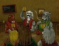 The regulars / Stammtisch by Prof